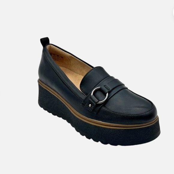 SOUL Naturalizer Shoes - SOUL Naturalizer Joyla Black Loafers – Platform 1.75" Size 8.5